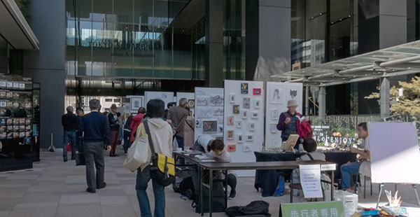銀座あおぞらDEアート 東京スクエアガーデン